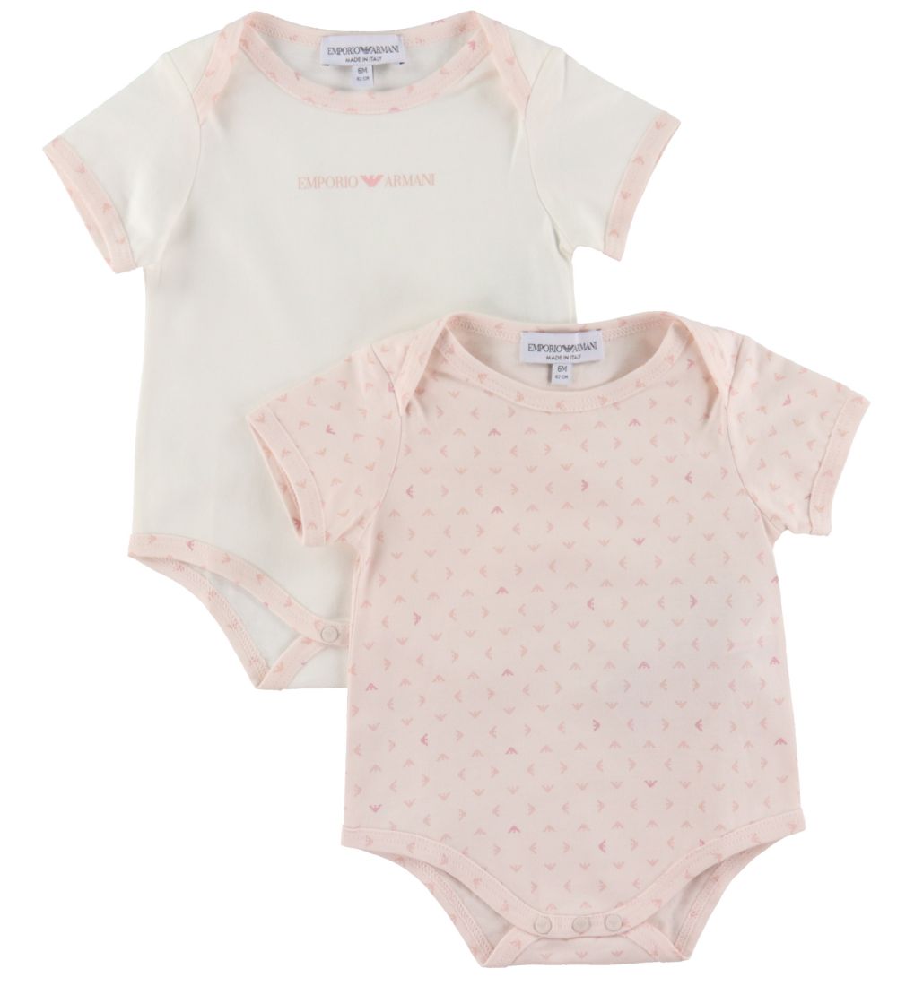 Emporio Armani Bodys k/ä - 2er-Pack - Aquile Rosa/Weiß - Emporio Armani - 12 mt - Body K/Ä Emporio Armani Bodys k/ä - 2er-Pack - Aquile Rosa/Weiß - Emporio Armani - 12 mt - Body K/Ä von Emporio Armani