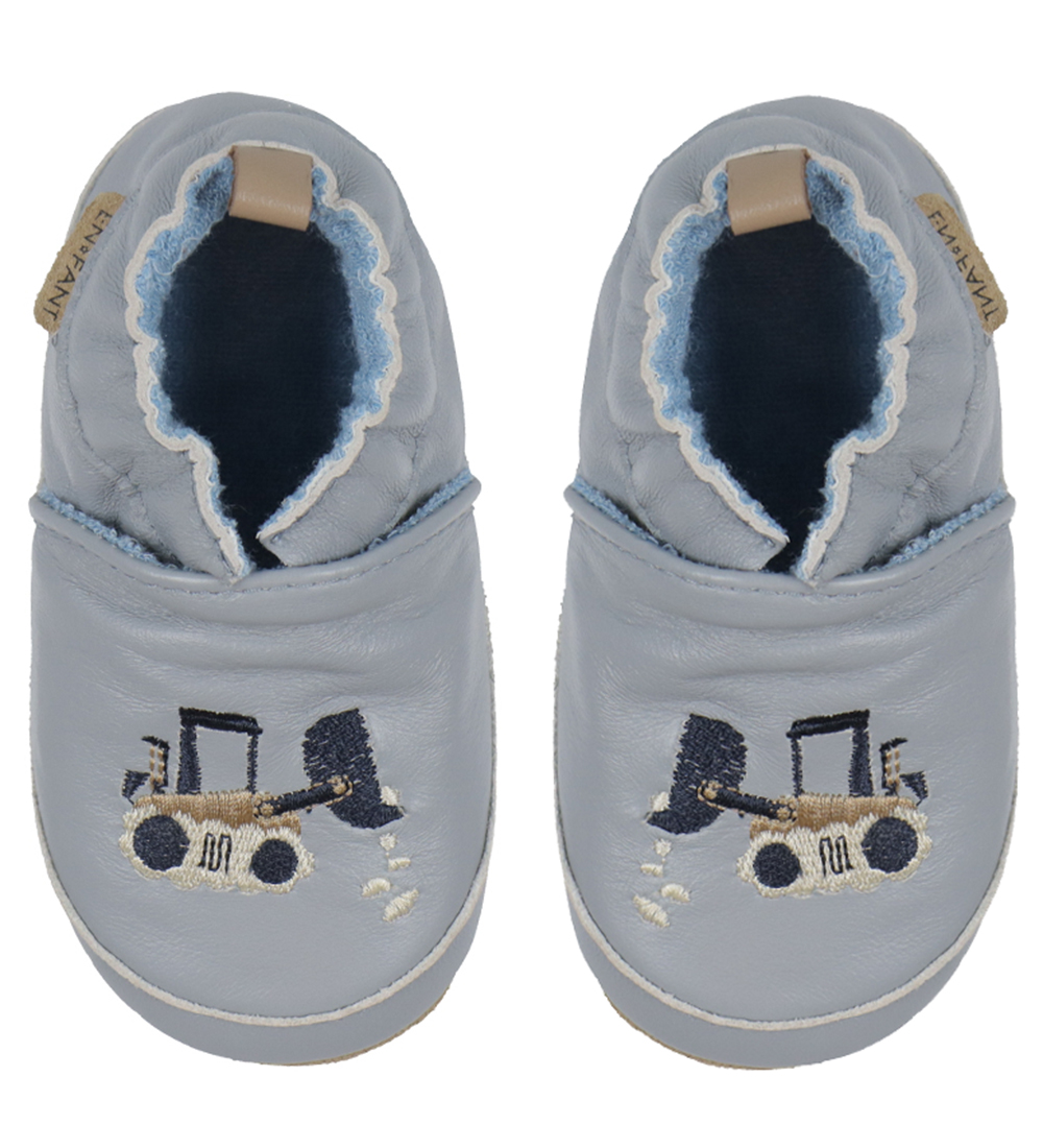 En Fant Leder-Krabbelschuhe - Applikation - Tradewinds m. Bagger - En Fant - 21 - Leder-Krabbelschuhe En Fant Leder-Krabbelschuhe - Applikation - Tradewinds m. Bagger - En Fant - 21 - Leder-Krabbelschuhe von En Fant
