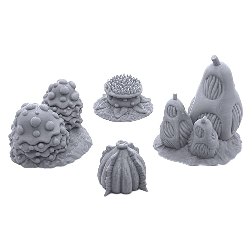 EnderToys Fantastische Flora: 3D-gedruckte Tisch-RPG-Landschaft und Kriegsspiel-Gelände für 28-mm-Miniaturen, 4 exotische Pflanzen, geeignet für 25-40 mm Miniaturen, Alter: 72+ EnderToys Fantastische Flora: 3D-gedruckte Tisch-RPG-Landschaft und Kriegsspiel-Gelände für 28-mm-Miniaturen, 4 exotische Pflanzen, geeignet für 25-40 mm Miniaturen, Alter: 72+ von EnderToys