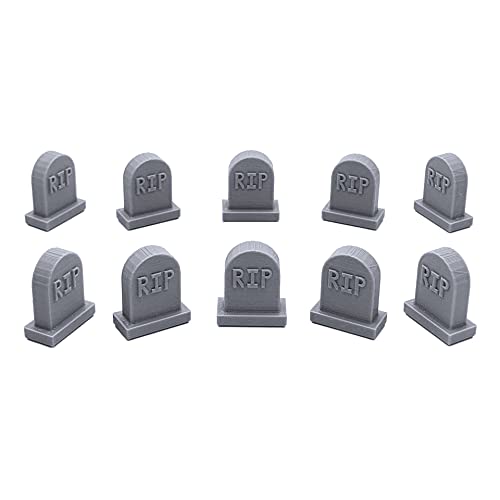 EnderToys RIP Gravestones, Terrain Scenery for Tabletop 28mm Miniatures Wargame, 3D Printed and Paintable von EnderToys