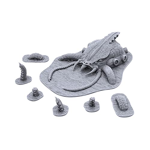 EnderToys Kraken, 3D-gedruckte 28 mm Miniaturen für Tisch-RPGs und Kriegsspiele von EnderToys