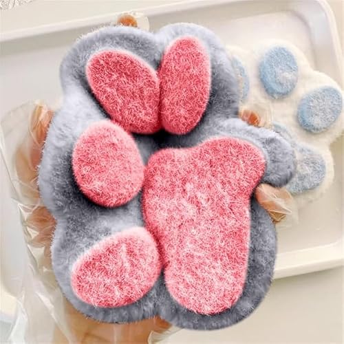 Squishy Cat Paw Squeeze Toys, 10.2 cm Big Squishy Cat Paw Squeeze Toy, Soft Cat Paw Squishy Squishies Sensory Toys, Fidget Toys Squishy Cat Paw Squeeze Toys for Stress Relief (black-pink) von Endyniner