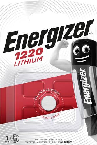 Energizer Knopfzelle CR 1220 3V 40 mAh Lithium CR1220 von Energizer