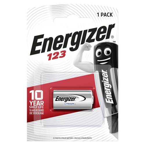 Energizer CR123 Fotobatterie CR-123A Lithium 1500 mAh 3V 1St. von Energizer