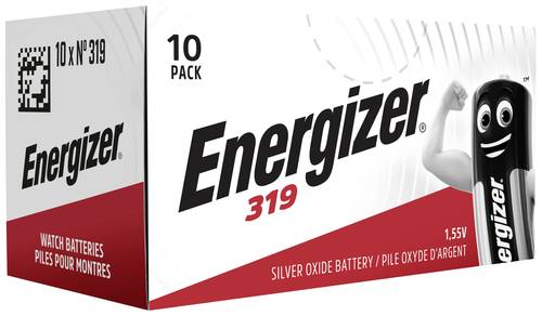 Energizer Knopfzelle 319 1.55V 1 St. 22.5 mAh Silberoxid E301537104 von Energizer