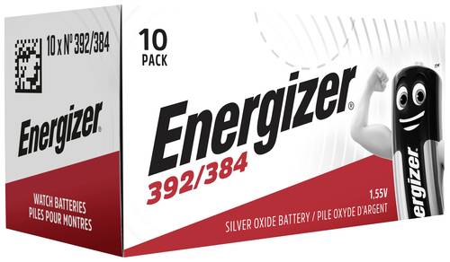 Energizer Knopfzelle 392 1.55V 1 St. 47 mAh Silberoxid E301538905 von Energizer