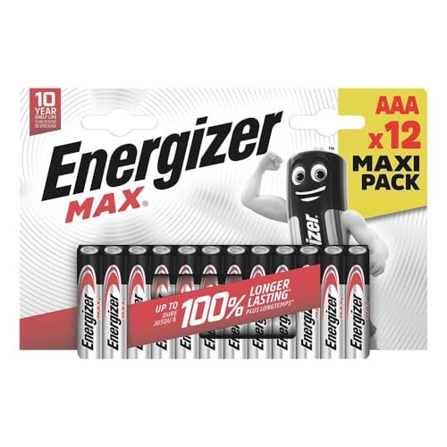 Energizer Max Micro (AAA)-Batterie Alkali-Mangan 1.5 V 12 St. von Energizer