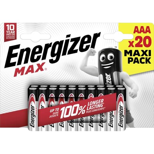 Energizer Max Micro (AAA)-Batterie Alkali-Mangan 1.5 V 20 St. von Energizer