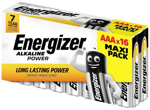 Energizer Power Micro (AAA)-Batterie Alkali-Mangan 1.5V 16St. von Energizer