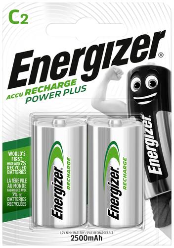 Energizer Power Plus HR14 Baby (C)-Akku NiMH 2500 mAh 1.2V 2St. von Energizer