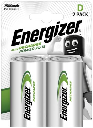 Energizer Power Plus HR20 Mono (D)-Akku NiMH 2500 mAh 1.2V 2St. von Energizer