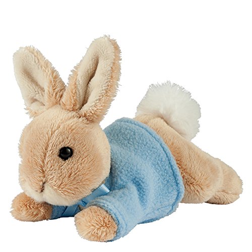 Enesco A27364 - Gund lying Peter Rabbit, Plüschtier, klein von Enesco