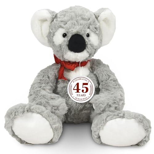 Enesco Boyds Bears Koala K. Cuddles Plüsch-Teddybär, Stofftiere, Sammlerstück, Premium-Teddybär-Plüschtiere für Kinder ab 1 Jahren, Grau, 30,5 cm von Enesco