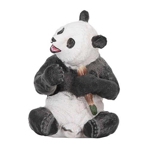 Enforose Panda-Figuren-Spielzeug, simuliertes Panda-Modell, Bezaubernde lebensechte Panda-Figur, handbemalte Panda-Skulptur, Tierfigur für Kinder von Enforose