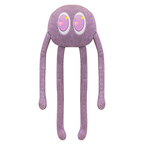 Enforose Plüsch-Oktopus-Kissen, weiches Fischkissen, Kissen, Oktopus-Plüschtier, gefülltes Oktopus-Puppenspielzeug mit 4 Beinen für Zuhause, Schlafzimmer, Büro (90 cm, 480 g) von Enforose