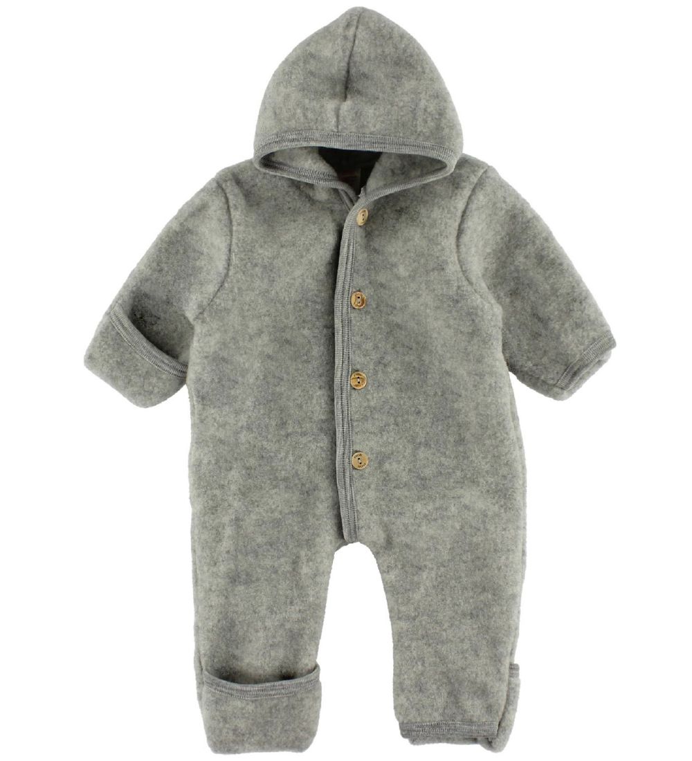 Engel Overall - Wolle - Grau Meliert - Engel - 74/80 - Overalls Engel Overall - Wolle - Grau Meliert - Engel - 74/80 - Overalls von Engel
