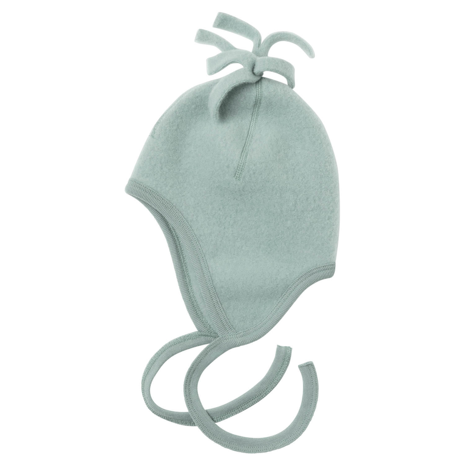 Engel - Wollfleece Mütze Baby bergblau melange 74/80 Engel - Wollfleece Mütze Baby bergblau melange 74/80 von Engel