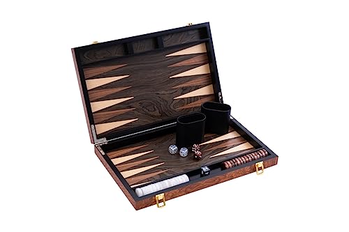 Engelhart- 250540 - Luxus-Backgammon, Rosenholzfurnier, lackiert von Engelhart