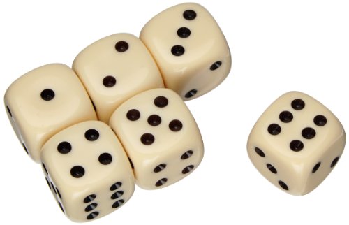weiblespiele 05218-40 - Acryl-Würfel, 18 mm, 40 Stück, Elfenbein weiblespiele 05218-40 - Acryl-Würfel, 18 mm, 40 Stück, Elfenbein von Engelhart