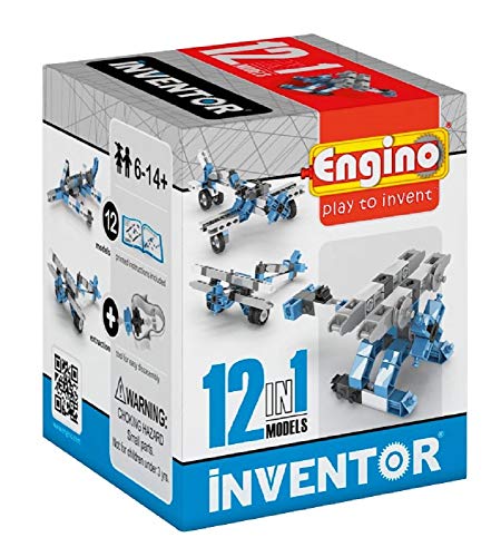 Engino 1240 Inventor 12 in 1 Luftfahrtmodelle in Einer Box von Engino