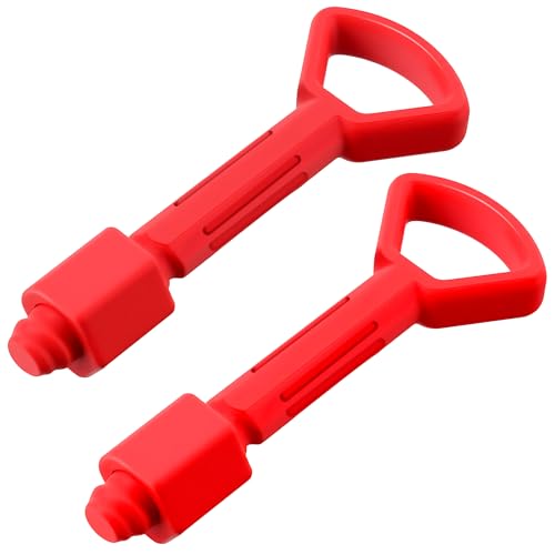 Enhon 2 Stück Ersatzkupplungsstift für Big Bobby Classic, Rot Anhängerkupplungsstift, Zubehör Für Kinderfahrzeuge, Hochwertiger Kunststoff Enhon 2 Stück Ersatzkupplungsstift für Big Bobby Classic, Rot Anhängerkupplungsstift, Zubehör Für Kinderfahrzeuge, Hochwertiger Kunststoff von Enhon