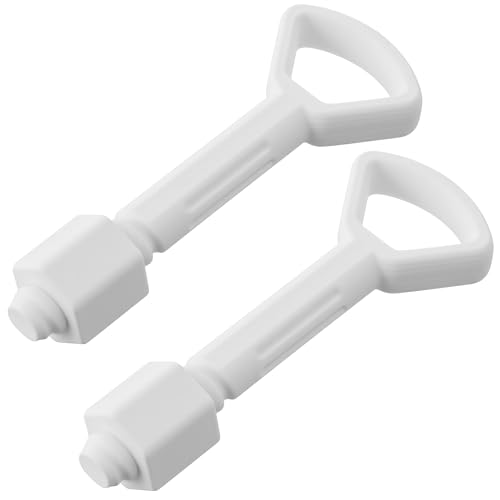 Enhon 2 Stück Ersatzkupplungsstift für Big Bobby Classic,Anhängerkupplungsstift, Zubehör Für Kinderfahrzeuge, Hochwertiger Kunststoff,Weiß Enhon 2 Stück Ersatzkupplungsstift für Big Bobby Classic,Anhängerkupplungsstift, Zubehör Für Kinderfahrzeuge, Hochwertiger Kunststoff,Weiß von Enhon