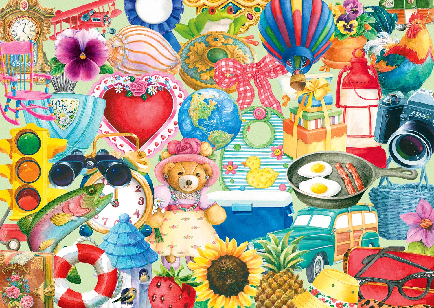 Enjoy Puzzle Miscellaneous Medley 1000 Teile Puzzle Enjoy-Puzzle-1904 von Enjoy Puzzle