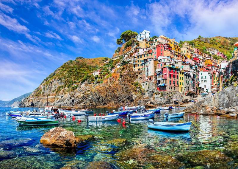 Enjoy Puzzle Riomaggiore, Cinque Terre, Italien 1000 Teile Puzzle Enjoy-Puzzle-1071 von Enjoy Puzzle