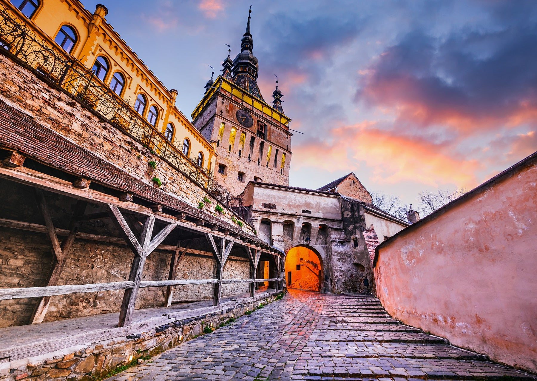 Enjoy Puzzle Turnul cu ceas, Sighisoara 1000 Teile Puzzle Enjoy-Puzzle-1029 von Enjoy Puzzle