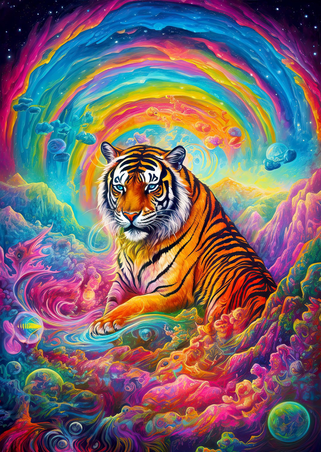 Enjoy Puzzle Wo die Tiger Regieren 1000 Teile Puzzle Enjoy-Puzzle-2204 von Enjoy Puzzle