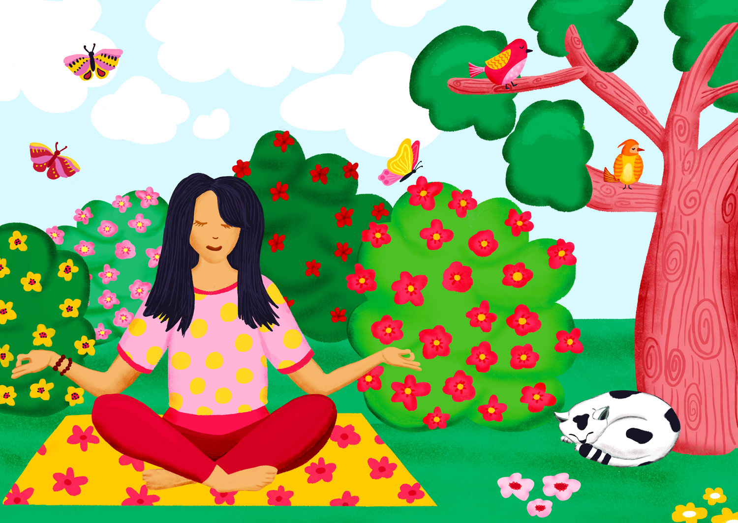 Enjoy Puzzle Yoga in the Park 1000 Teile Puzzle Enjoy-Puzzle-2052 von Enjoy Puzzle