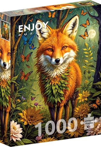 1000 Teile Puzzle – Tierkollektion – von ENJOY Puzzle (Verzauberter Fuchs) von Enjoy puzzle