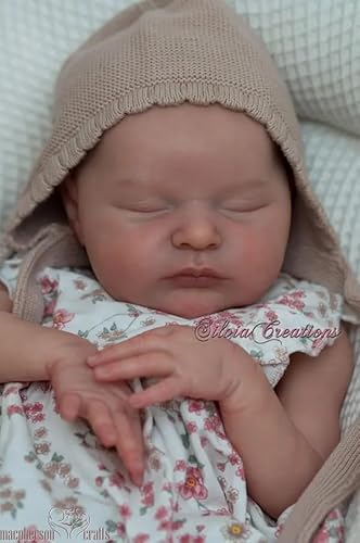 Enjoy with Love Clearance Ready to Ship 20inch Reborn Doll Kit Laura Unfinished DIY Puppenteile mit Stoff Körper Frische Farbe von Enjoy with Love