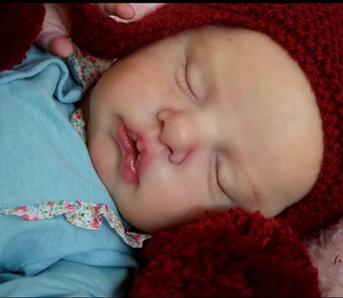 Enjoy with Love Neu 21 Zoll Reborn Doll Kit Ruby Sleeping Baby Frische Farbe Unvollendete Puppenteile von Enjoy with Love