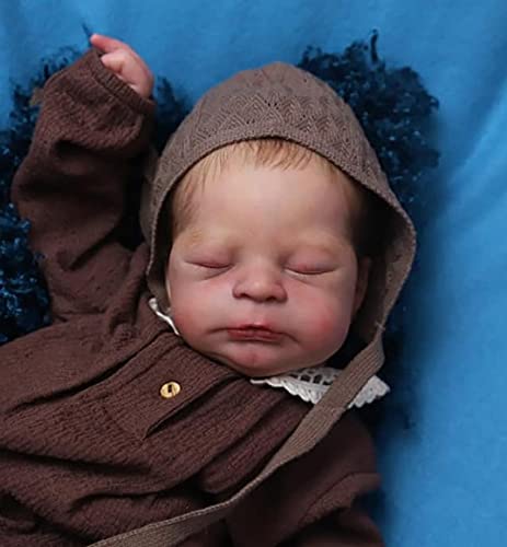 Enjoy with Love Neu 21 Zoll Reborn Doll Kit Timothy Lebensechte Frische Farbe Weicher Griff von Enjoy with Love