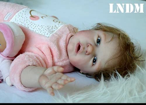 Enjoy with Love Neu 26 Zoll Reborn Doll Kit Margot Limited Edition Lifesize Kleinkind Kit Unfertige Puppenteile von Enjoy with Love