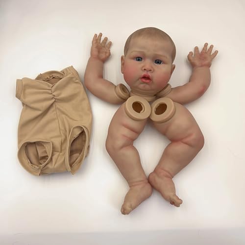 Enjoy with Love Neue 20inch Ward Finished Reborn Baby Doll Größe bereits gemalt lebensechte Soft Touch Flexible fertige Puppenteile von Enjoy with Love