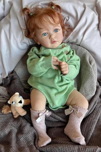 Enjoy with Love Neue 24Inch Ayana Reborn Baby Puppe Kleinkind Neugeborene Puppe Prinzessin Mädchen Lifelike Soft Touch 3D Haut Kunst Puppe mit Hand Wurzel von Enjoy with Love