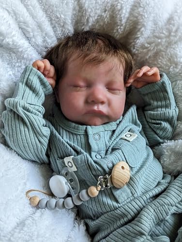 Neu 19 Zoll L ifelike Levi Reborn Baby Realistische Weiche Körper Lebendige LOL Bebe Neugeborene Fertige Hand Wurzel Haar Puppe von Enjoy with Love