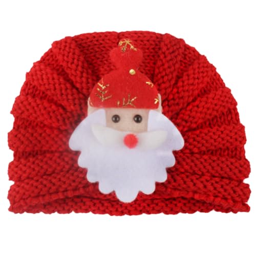 Enjoyaa Weihnachtsmütze für Kinder,Jungen und Mädchen Weihnachtsmütze, Unisex Baby Weihnachtsmütze für Weihnachten,Neujahr,Festliche Feiertagspartys von Enjoyaa