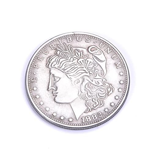 Enjoyer Magnetische Kupfer-Morgan-Dollar-Münze Zaubertrick-Requisite – Erscheinen / Verschwinden von Zaubertricks – Alle Altersgruppen – Innenbereich von Enjoyer