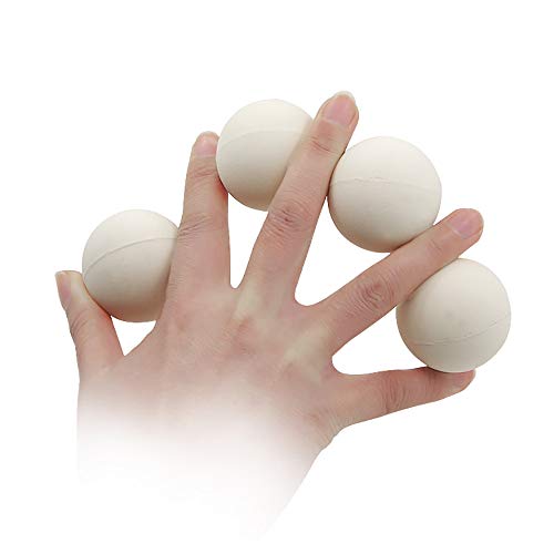 Enjoyer Multiplying Balls Magic Tricks One to Four Balls Gimmick Magic Requisiten BühnenIllusion Comedy Magier Zubehör (weiß) von Enjoyer