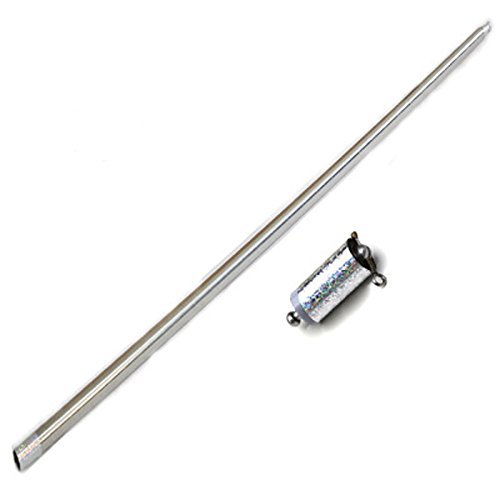 Enjoyer Zauberstab für professionelle Zauberer, 150 cm, Metall, silberfarben von Enjoyer