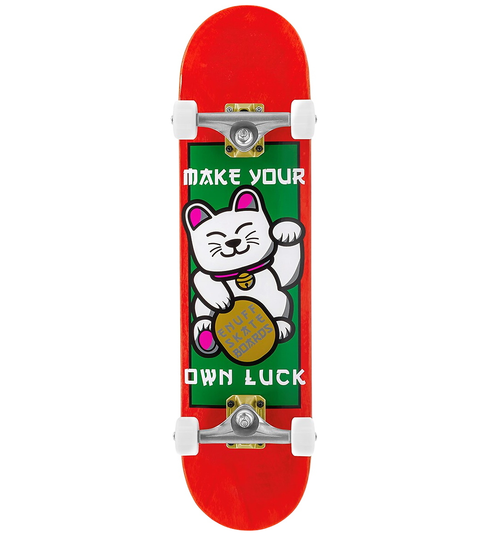 Enuff Skateboard - 7,25" - Lucky CAT Mini Komplett - Rot - Enuff Skully - One Size - Skateboards Enuff Skateboard - 7,25" - Lucky CAT Mini Komplett - Rot - Enuff Skully - One Size - Skateboards von Enuff Skully