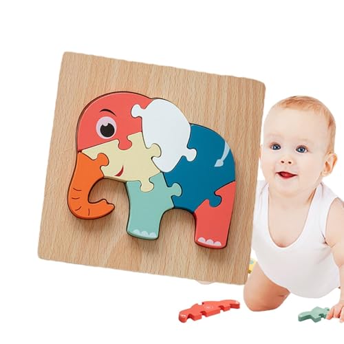 Eoixuqba Holzpuzzles für Kleinkinder,Puzzles für Kleinkinder,3D-Puzzles aus Holz | -Spielzeug für Mädchen und im Alter von 1 bis 3 Jahren, Puzzle-Lernen, pädagogische Weihnachts- und von Eoixuqba