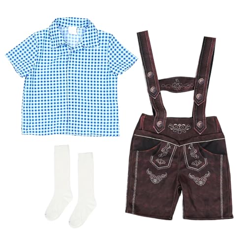 Eoixuqba Kinder Dirndl Kostüm | Halloween Party Verkleidung - Festkleidung Für Umzüge Kindergarten Familienfeste Kinderfeste Eoixuqba Kinder Dirndl Kostüm | Halloween Party Verkleidung - Festkleidung Für Umzüge Kindergarten Familienfeste Kinderfeste von Eoixuqba