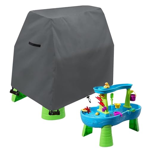 Eoixuqba Kinder Wassertisch Abdeckung, 104x63,5x83,8cm Sand Und Wassertisch Spielzeugabdeckung, Water Table, Wasserdicht, Staubdicht, Spieltischabdeckung, Regenschauer, Für Kinder Wasserspielzeu von Eoixuqba