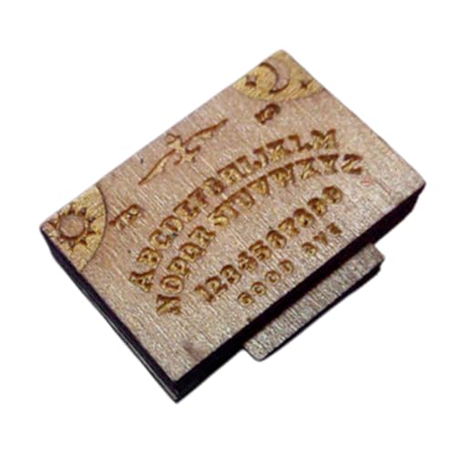 Eoixuqba Miniatur Ouija Board | Miniatur Holz Spirit Brett mit Planchette,Landschaft Dekoration Mit Schublade Für Familienfeiern Ferienhaus Wohnzimmer Schlafzimmer Eoixuqba Miniatur Ouija Board | Miniatur Holz Spirit Brett mit Planchette,Landschaft Dekoration Mit Schublade Für Familienfeiern Ferienhaus Wohnzimmer Schlafzimmer von Eoixuqba