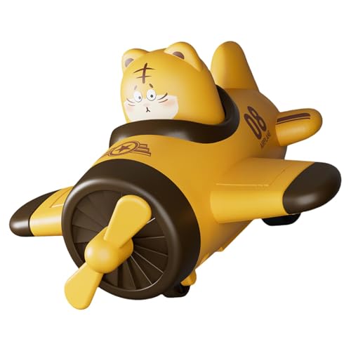 Eoixuqba Zurückziehbares Flugzeugspielzeug,Zurückziehbares Flugzeug,Press and Go Spielzeugauto | Flugzeug-Autospielzeug für Kinder ab 3 Jahren, Koala-Flugzeugspielzeug, kleine Rückzugsflugzeuge von Eoixuqba