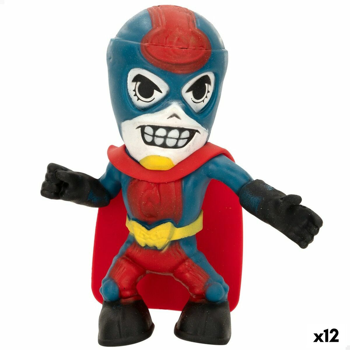 Actionfiguren Eolo Super Masked Pepper Man 14 x 15,5 x 5,5 cm Elastisch (12 Stück) von Eolo